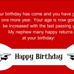 birthday wishes for nephew