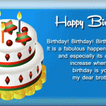 Birthday Wishes for Brother