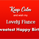 Happy Birthday Wishes for Fiance