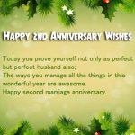 second Anniversary wishes for Husband