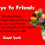 Farewell messages for Friends