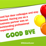 Farewell Messages for Colleagues
