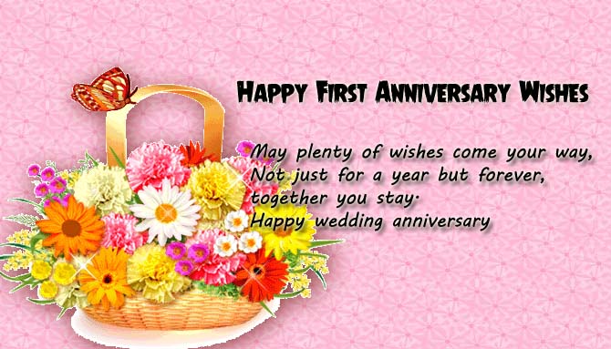 1st Wedding Anniversary Wishes For Brother Wishes4lover