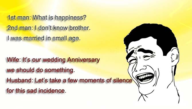 Funny Marriage Anniversary Wishes for Husband