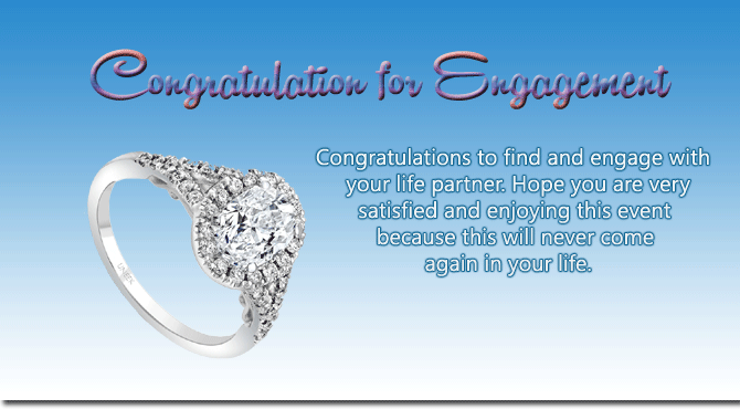 Congratulation Messages for Engagement
