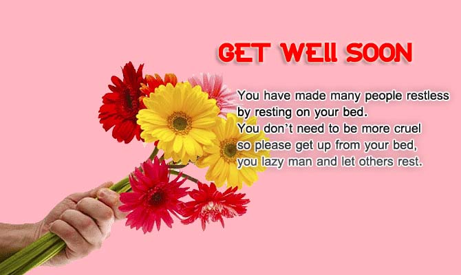 Get well soon wishes for best friends