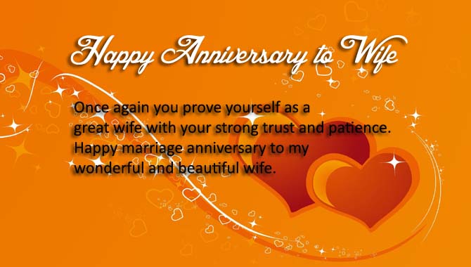 Wedding Anniversary Wishes For Wife Wishes4lover