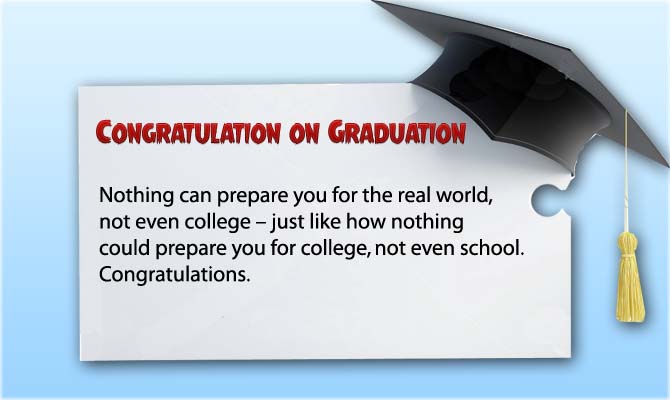 Congratulation Messages for Graduation Student