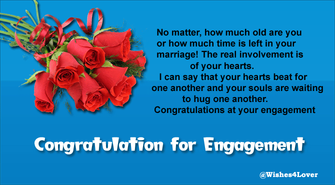 Congratulation Wishes for Engagement