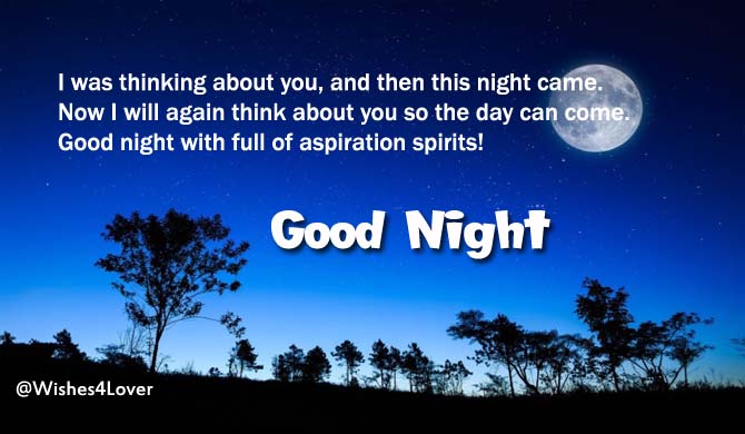 Good Night Messages for Friends