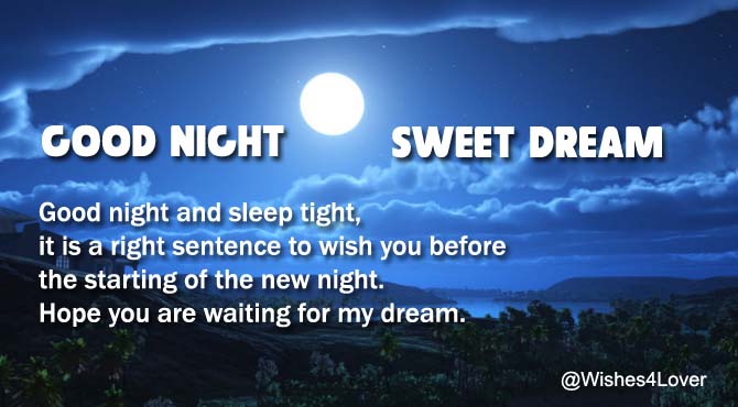 Good Night Messages, Wishes and Quotes - Wishes4Lover