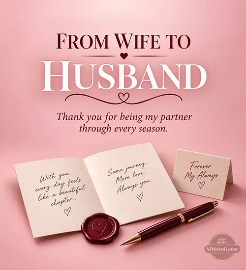 Anniversary Wishes for Husband from Wife