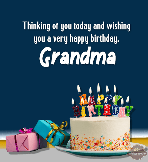 Birthday Wishes for Grandma from Grandson