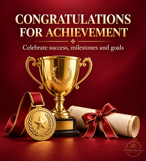 Congratulations messages for achievement and success