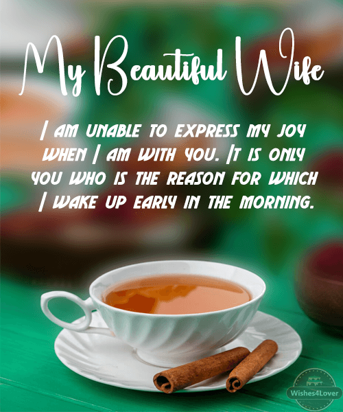 Cute Good Morning Messages for Spouse