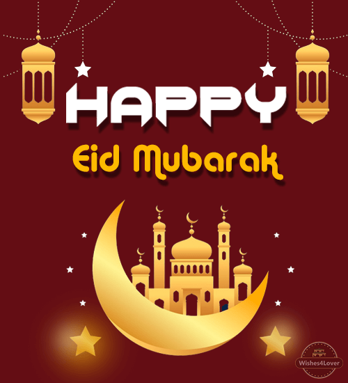 Eid Mubarak Wishes for Social Media