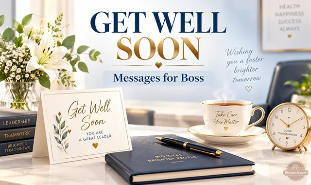 Get Well Soon Messages for Boss