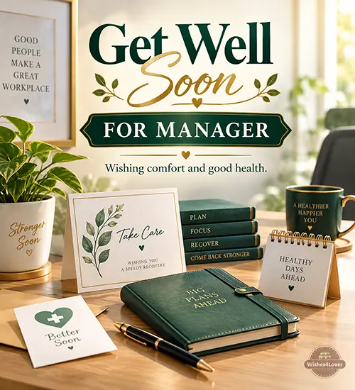 Get Well Soon Messages for Manager