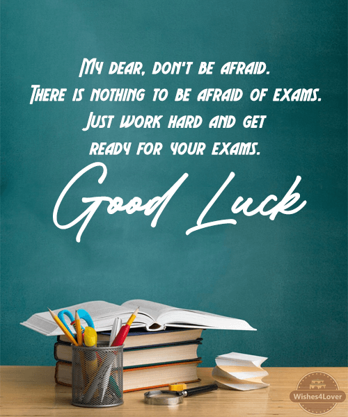 Good Luck Messages for Exam