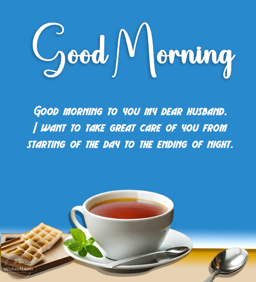 Good Morning Messages for Husband