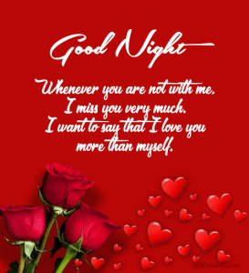 Romantic Good Night Messages for Her - Wishes4Lover