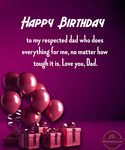 Happy Birthday Quotes for Your Dad