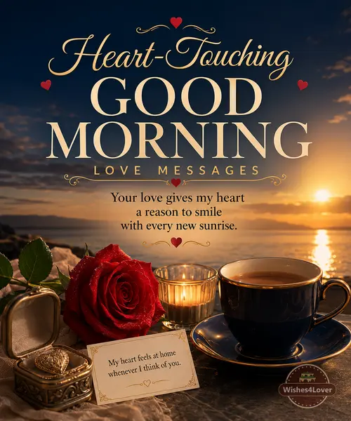 Red rose candle keepsake box and black coffee at sunrise