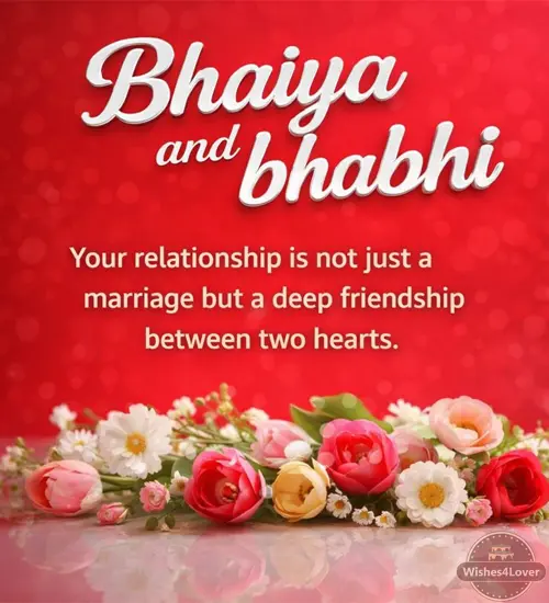 Heart-Touching Wishes for Bhaiya & Bhabhi