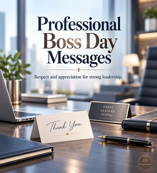 Professional Boss Day messages