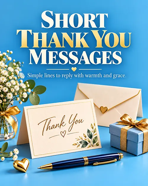 Short Thank You Replies for Anniversary Wishes