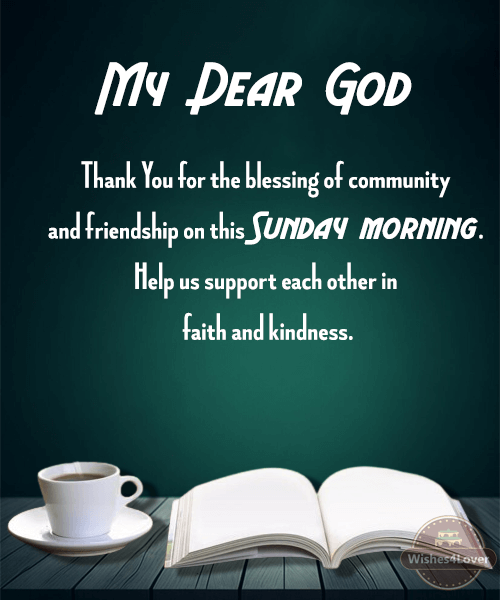 Sunday Good Morning Prayer Messages