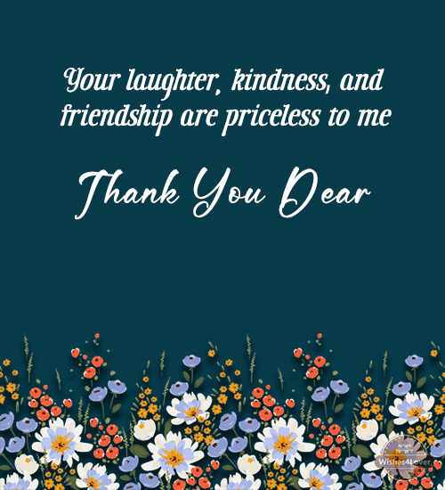 Thank You Messages for Friends