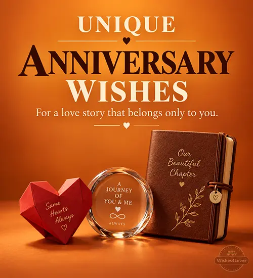 Unique Anniversary Wishes for Husband