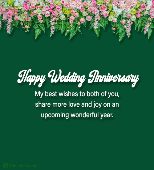 Wedding Anniversary Wishes for Sister from Brother