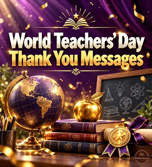 World Teachers Day thank you messages