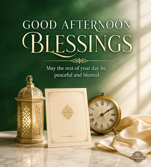Good Afternoon Blessings