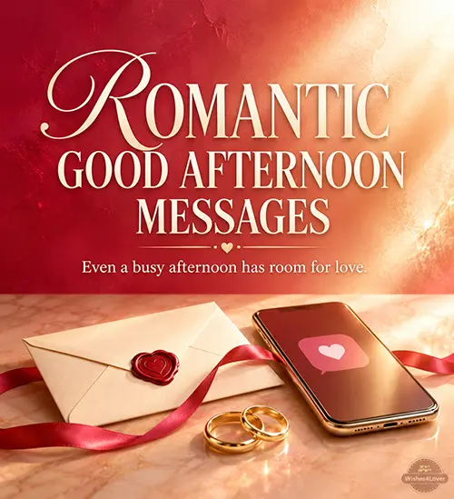 Romantic Good Afternoon Messages